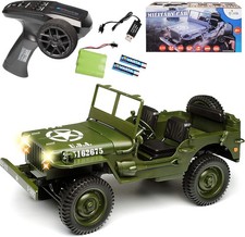 4WD RC Military Jeep 2.4G Off