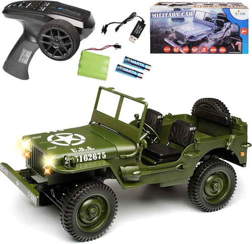 4wd military jeep 4g - rc, off