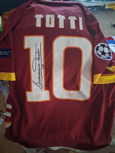 Maglia calcio roma totti - as,