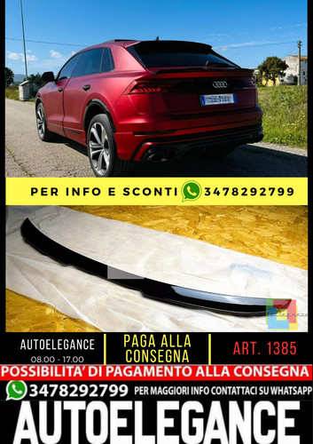 Spoiler posteriore tetto nero - posteriore,