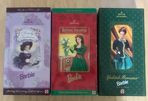 Barbie three hallmark 1996 - barbie,
