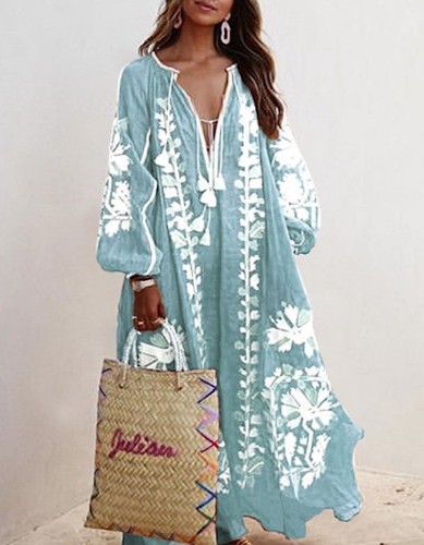 Vestito lungo donna caftano - lungo,