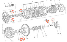 DUCATI 998 FULL DRY CLUTCH