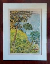 Michele Cascella Litografia a