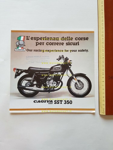 Cagiva sst 350 - hd, 1978
