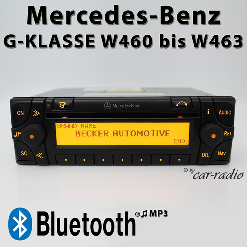 Originale mercedes w463 radio - w463,