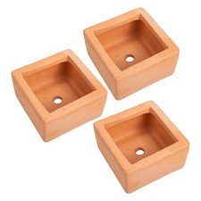  3 Pcs Vaso Pianta Grassa