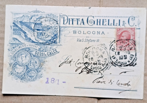 Cartolina pubblicitaria - pubblicitaria,
