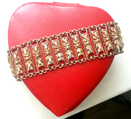 Bracciale antico placcato - , oro