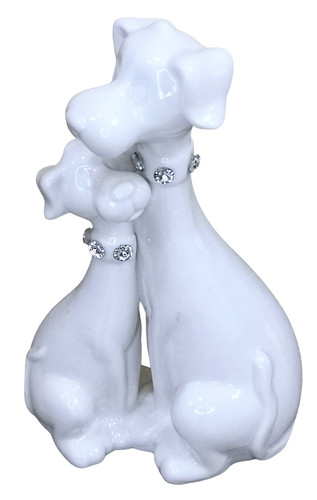 Coppia cani white - white, in