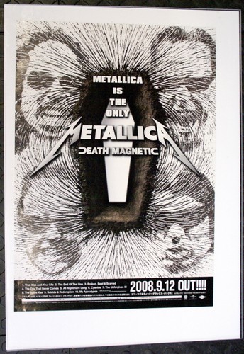 Metallica poster dvd - metallica,