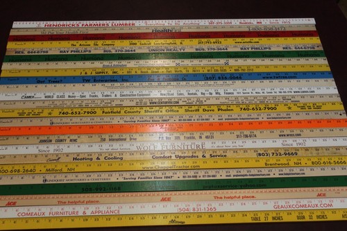 Lotto yardstick legno - lotto, 24
