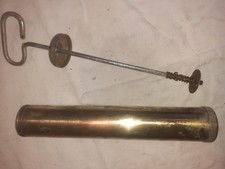 ANTICO INGRASSATORE OLIATORE D'EPOCA, VINTAGE, IN OTTONE, FUNZIONANTE