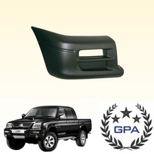 CANTONALE DESTRO NERO PARAURTI ANTERIORE MITSUBISHI L200 1996 1997 1998 1999