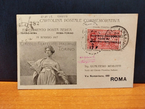 Cartolina postale comm