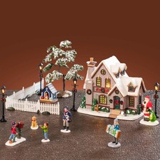 White Christmas Set Lemax –