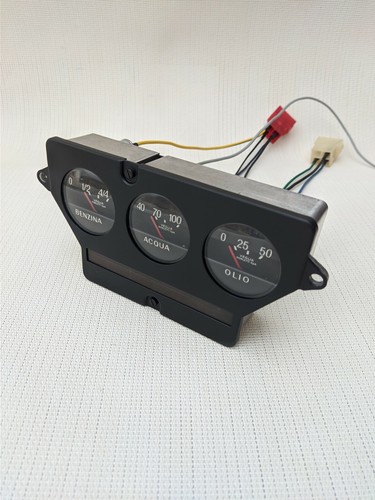 Quadro strumenti benzina acqua - benzina,