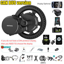 Kit conversione motore BAFANG 48V 750 BBS02B ebike mid drive BATTERIA FAI DA TE bici elettrica