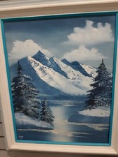 Paesaggio invernale VINTAGE