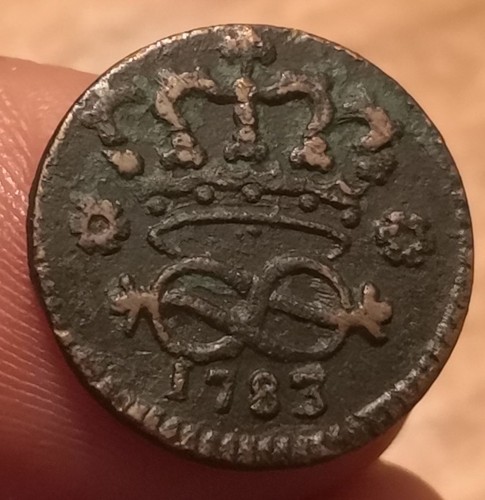 Moneta denari 1783 regno - 2,
