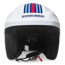 Casco Sparco Martini Racing J-Pro Open Face Retro - Omologato ECE 22.06