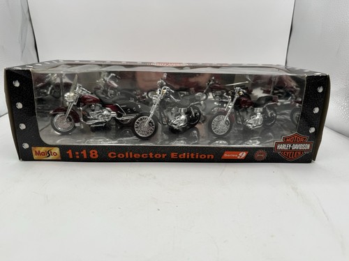 Set moto maisto harley - 3,