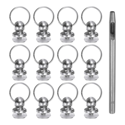 12pcs 7mm anello - anello, bottone