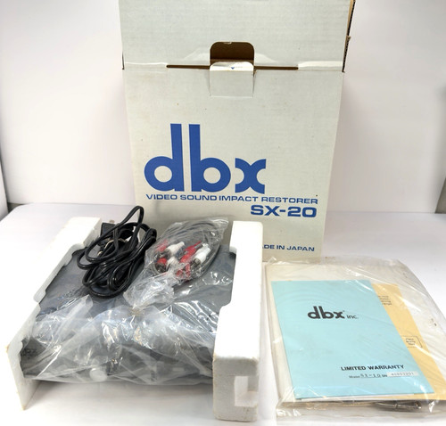 Dbx video sound impact - sound,
