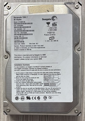 Hard disk seagate - hard, 40gb