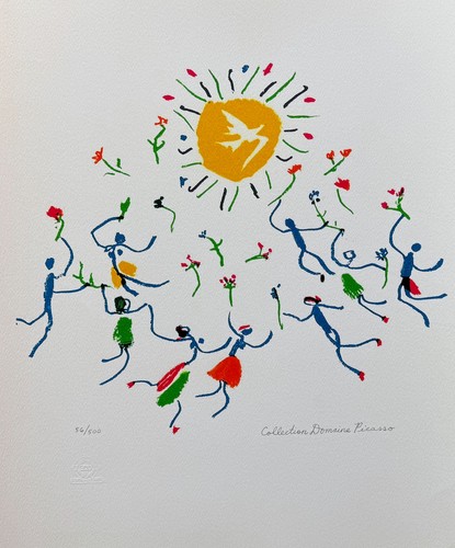 Pablo picasso rhonde soleil - picasso, au