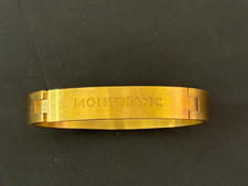 Bracciale MONTBLANC in metallo color oro con Logo  Marchio