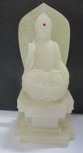 Resin buddha with hand - resin,
