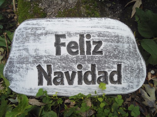 Stampo feliz navidad intonaco - stampo,