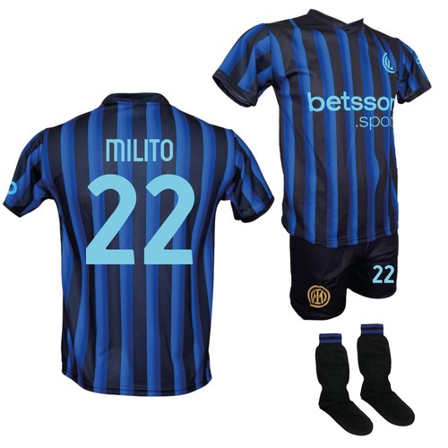 Kit maglia milito inter - milito, 22