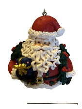 Ornament Santa boxed