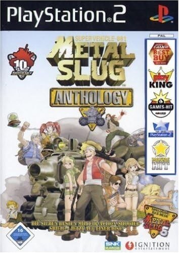 Metal slug game anthology ps2 - slug,