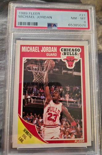 Fleer 1989 michael jordan - -,