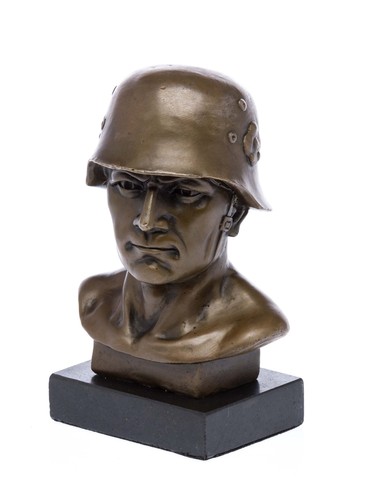 Scultura bronzo busto - in,