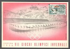 1956 CORTINA VII GIOCHI INVERNALI STAFFETTA MASCHILE DI FONDO/CROSS COUNTRY