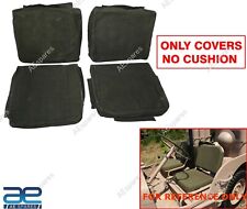 Per Willys Jeep MB M38 Ford Gpw Anteriore Sedili Tela Cover Verde - Nessun