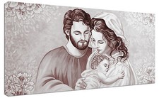 Quadro Moderno Sacra Famiglia