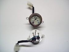 TACHIMETRO STRUMENTO LIVELLO CARBURANTE BENZINA MBK 50cc. (NUOVO) ghiera cromata