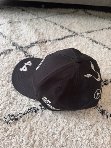 Cappello nero mercedes - f1,