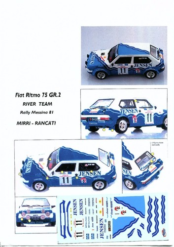 Decal fiat ritmo 2 - ,