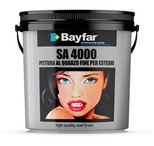 PITTURA PROFESSIONALE AL QUARZO PER ESTERNO E INTERNO COLORE BIANCO