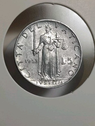 Vaticano lire 1953 - lire,