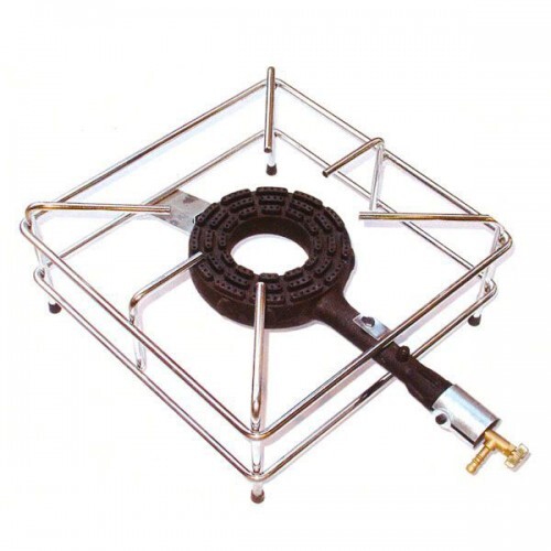 Fornellone cromato gas - fornellone,