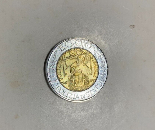 Moneta 500 lire - moneta,