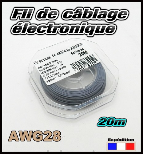 Awg28g fil gris - awg28g,
