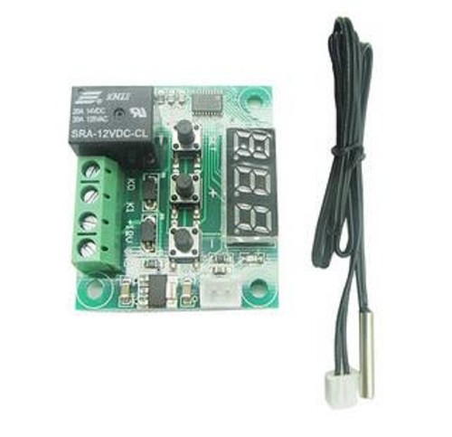 1pcs w1209 12v mini termostato - 1pcs,